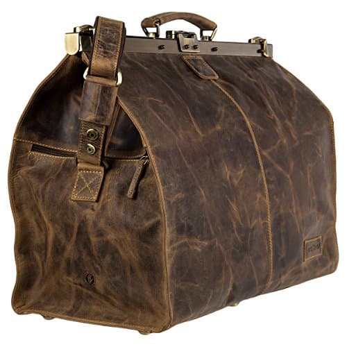 Sacoche infirmière en cuir vintage doctor bag