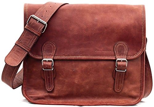 Sac bandoulière M la bonne taille un sac messenger en cuir de style Réro