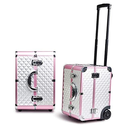 Valise maquillage à roulettes