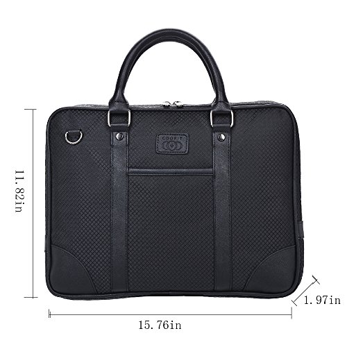 Besace professionnelle en Nylon avec compartiment laptop 15,6 pouces pour femme