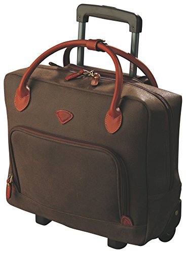 Cartable à roulettes adulte couleur chocolat Jump 33 x 43 x 12 cm et 2,6 Kg, 16 litres