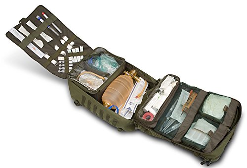 Compartimentation du sac à dos médical tactique militaire