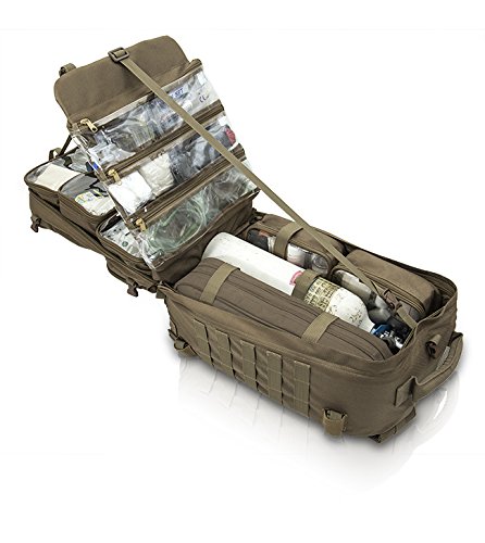 Compartimentation du sac à dos médical secours militaire