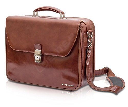 Sac mallette médecin cuir cognac Elite Bag