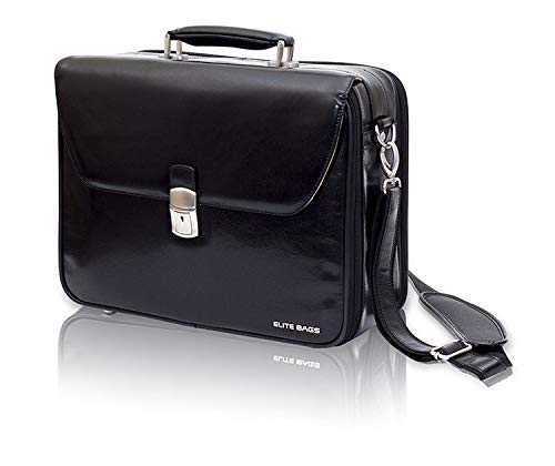 Sac mallette médecin cuir noir Elite Bag