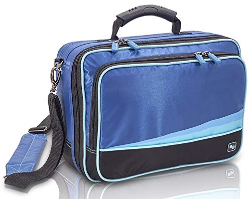 Mallette infirmier Elite bag avec bandoulière bleue