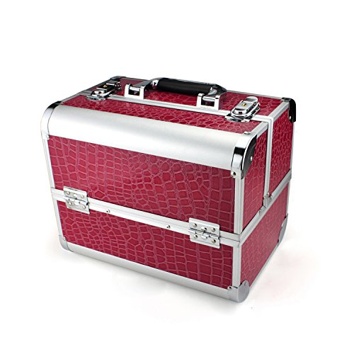 Beauty case imprimé rouge