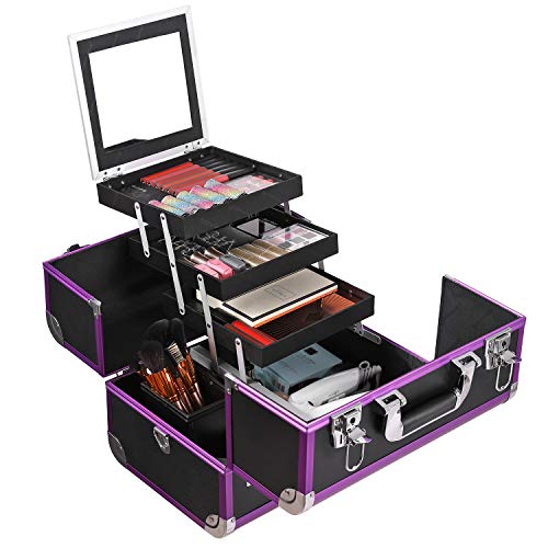 Vanity maquillage professionnel avec miroir Songmics