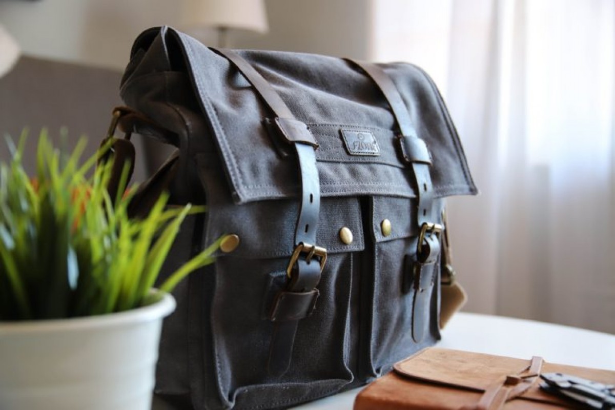 sac de cours vintage
