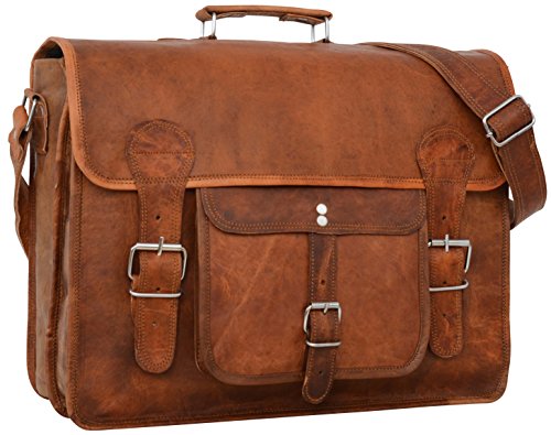 Sac cartable bandoulière Léon