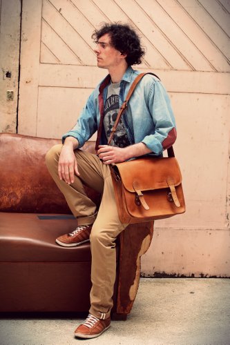 Sac cartable Paul et Marius