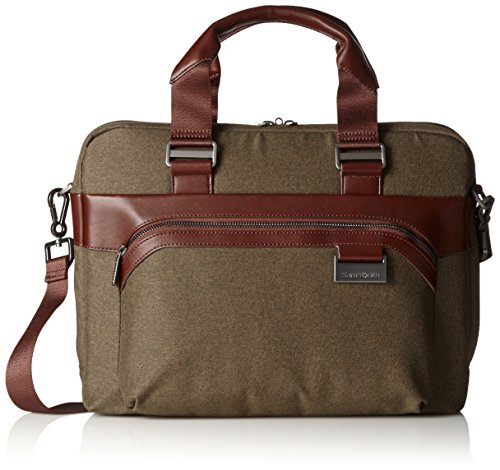 Sacoche à 2 compartiments avec emplacement pour ordinateur portable, Samsonite pour homme et pour prof