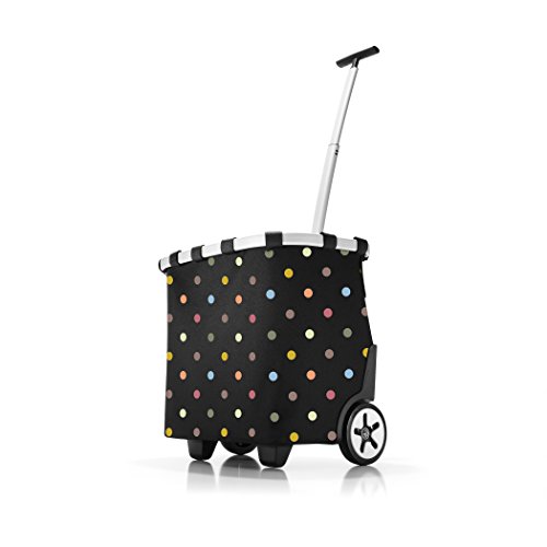 Trolley carrycruiser à pois multicolore Reisenthel pour enseignante